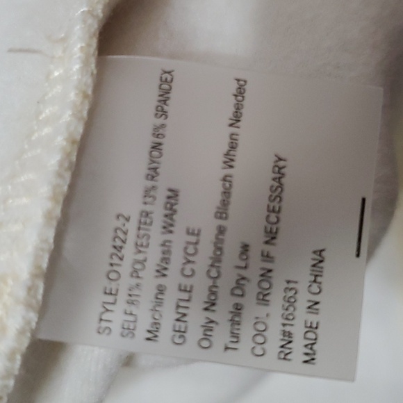 Calme by Johnny Was Dolman Sleeve Cozy Tee Pullover, Size XS  NWOT - Picture 7 of 7